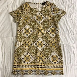 Lulus Dandelion Yellow Shift Dress